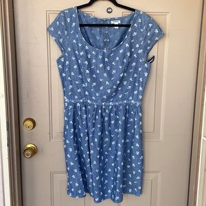 New Denim Dress - size 12